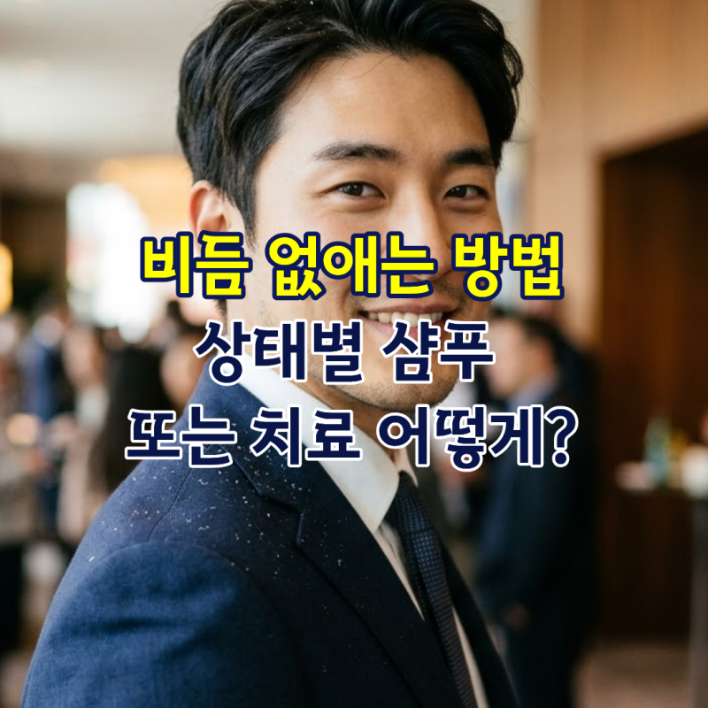 비듬 없애는 방법 상태별 샴푸 또는 치료 어떻게?
