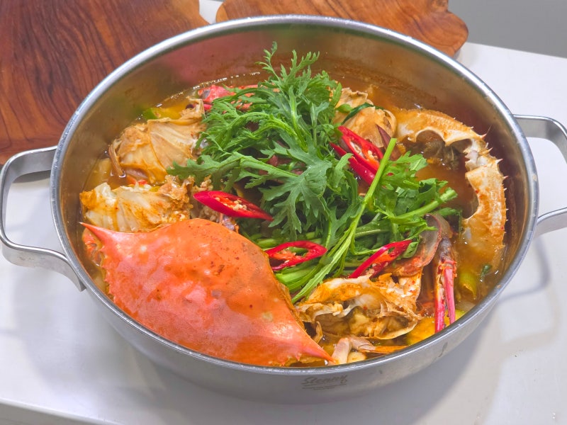 오래 끓이면 안 돼요! 가을 꽃게탕 레시피, 왕초보 생물 꽃게 손질 비법!