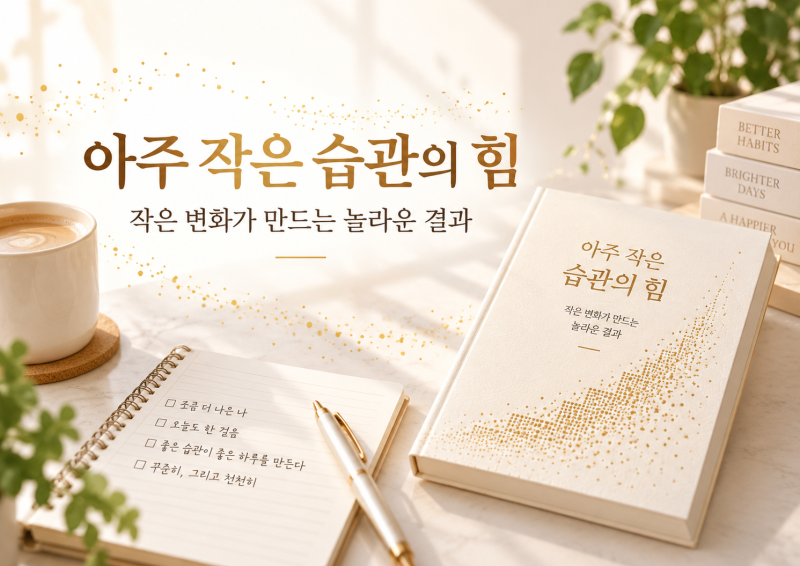 《아주 작은 습관의 힘》 50만 부 기념 스페셜 에디션｜제임스 클리어가 말하는 인생을 바꾸....