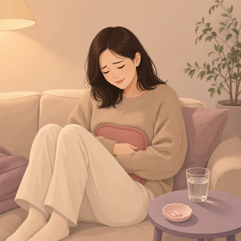 생리통 심한 사람이 먹으면 좋아지는 영양제 조합 — 마그네슘 + 오메가3 + 비타민E
