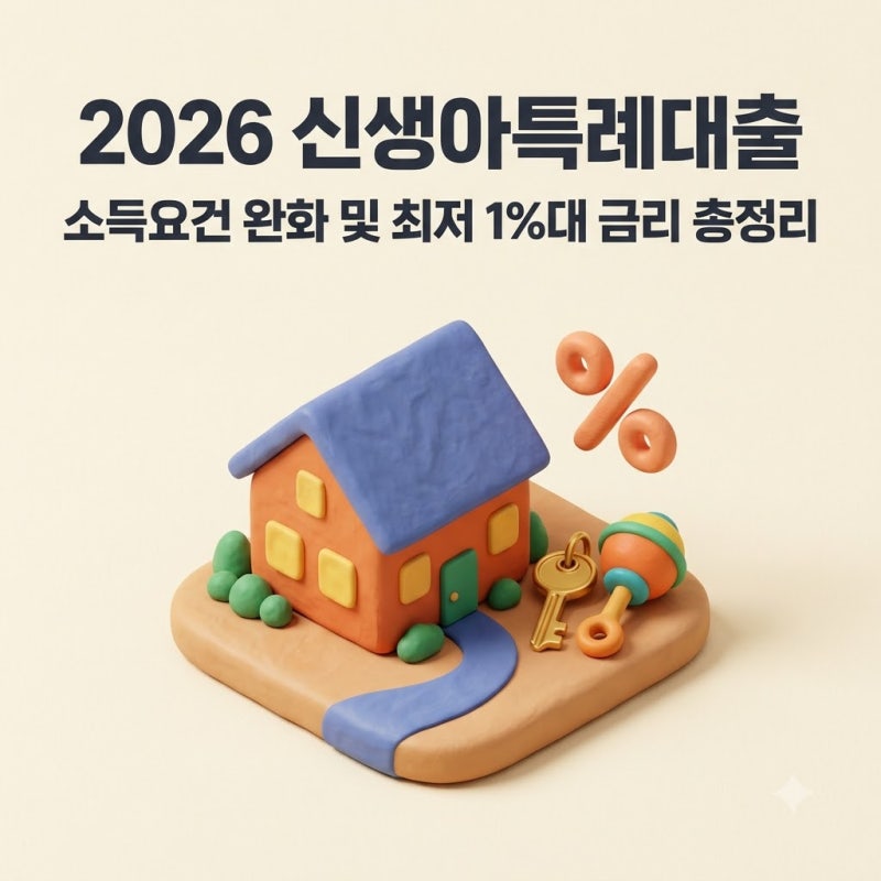 신생아특례대출 조건 및 금리 한도 완벽 정리 · 소득요건 대환 신청방법 절약 팁