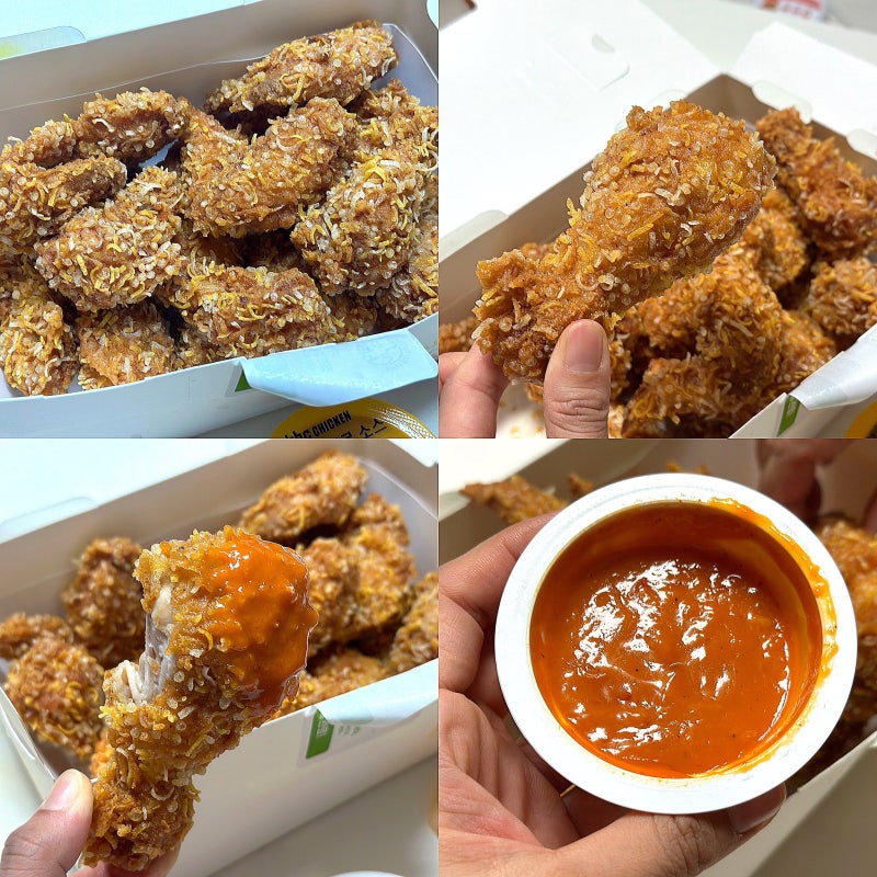 Bhc 치킨 추천 콰삭킹 _ 극강의 바삭함? 상반기 베스트 치킨 1위 후기 칼로리 가격