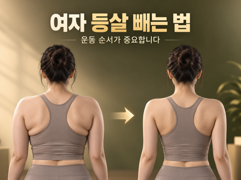 옷태를 망치는 등살, 왜 잘 안 빠질까?｜여자 등 군살 줄이는 현실적인 방법