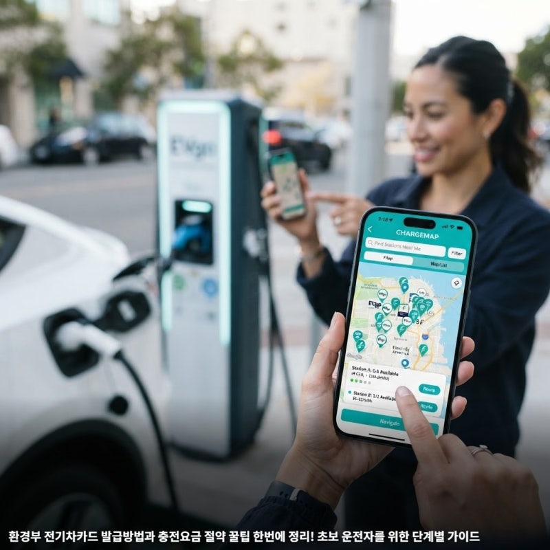 환경부 전기차카드 발급방법과 충전요금 절약 꿀팁 한번에 정리! 초보 운전자를 위한 단계별....