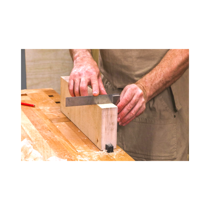 [100일 목공 DIY #28] 나무 두 개를 90도로 정확하게 조립하려면? 상자 조립의 기본