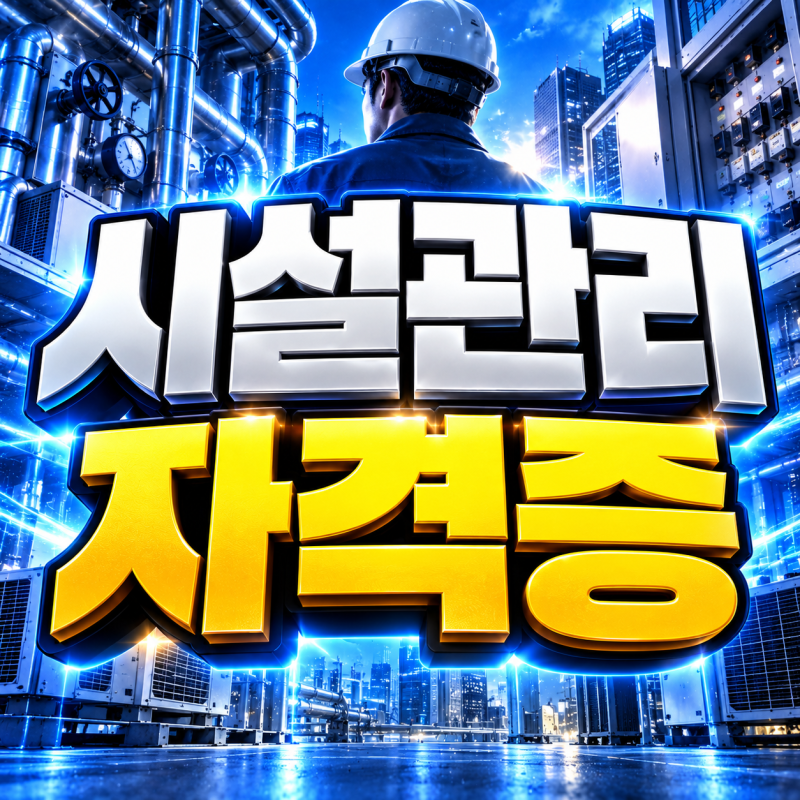 시설관리 자격증 종류와 응시자격 취득방법 정리