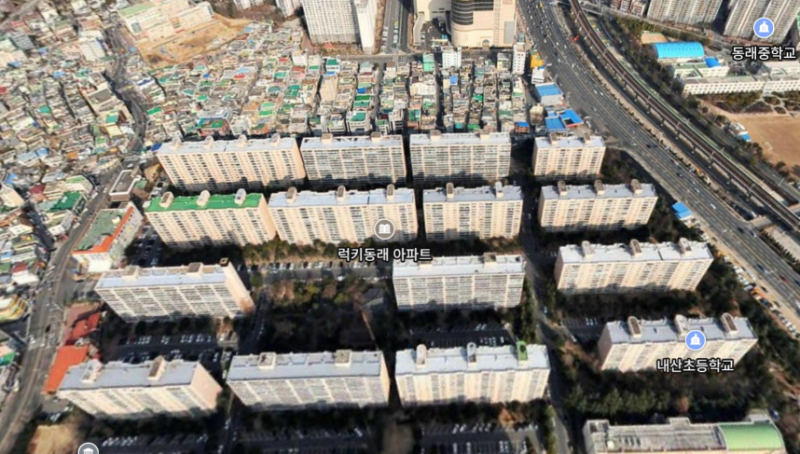 [부산 부동산 심층 임장]부산 재건축 최대어, 동래구 온천동 `동래럭키아파트` 재건축 진행 ....