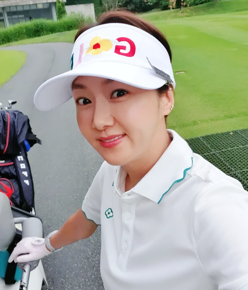 '엄마 골프 선수야?' 개그우먼 김지혜, 주 5일 라운딩에 몰래 연습까지~