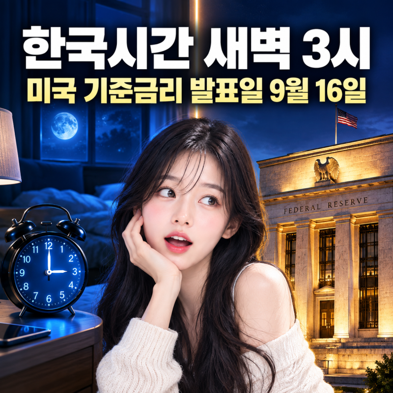 2027 미국 기준금리 발표일 일정, 한국시간과 유의해야 할 9월 16일