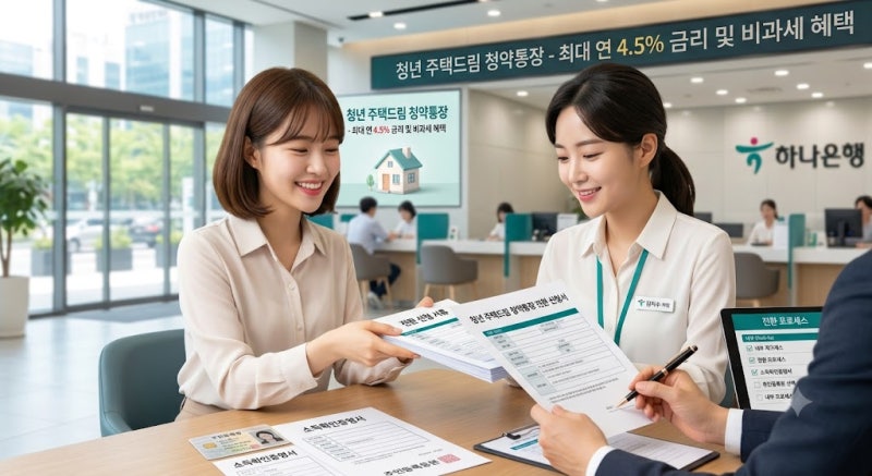 청년 주택드림 청약통장(구 청년형 주택청약종합저축) 가입 조건 총정리