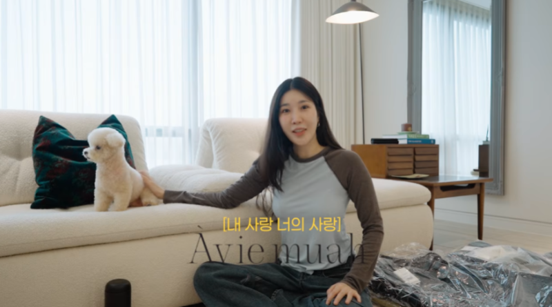 [유튜브 이해리해리] 강민경 몰래 털어온 아비에무아 가을 신상! 이해리 언니의 하울&착샷 ....