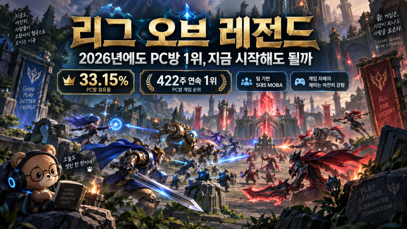 리그 오브 레전드 리뷰｜2026년에도 PC방 1위인 이유, 지금 시작해도 될까?