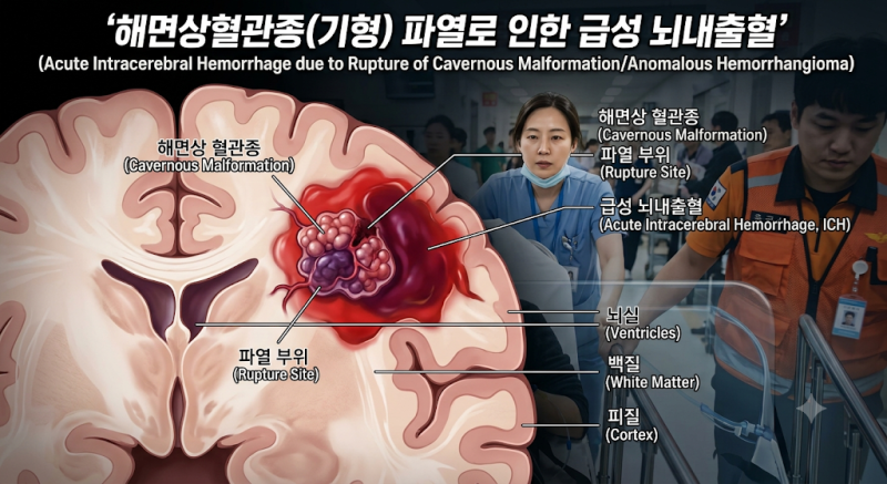 "해면상혈관종인데 뇌출혈 진단비 지급 거절?" 보험사가 숨기는 3가지 진실