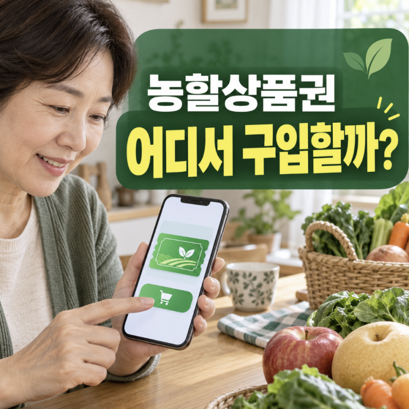 농할상품권 어디서 구입? 구매처·가맹점 찾는 법
