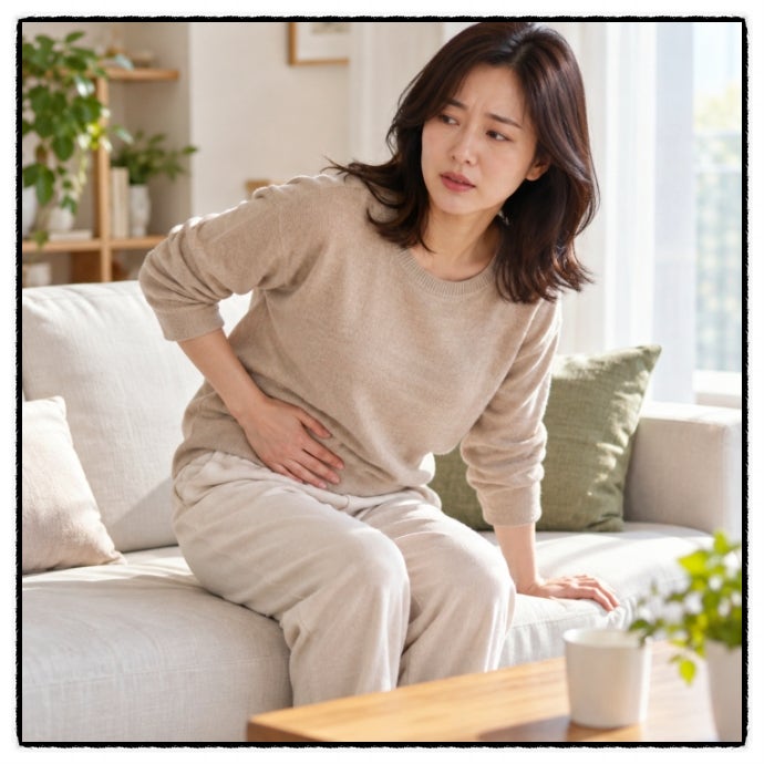 오른쪽 아랫배 통증 콕콕 아프면 맹장일까?