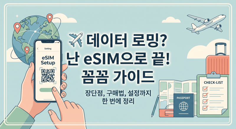 [일본 여행 준비] 일본 eSIM 완벽 비교 & 추천! 3박4일~7박8일 기간별/연령별/지역별 로밍 데이터....