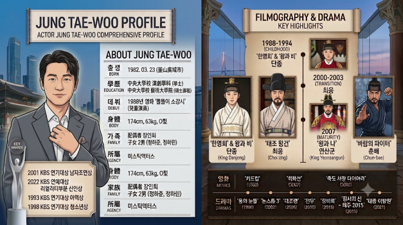 정태우 배우 프로필 나이 대표작｜아역부터 논스톱·사극·예능까지