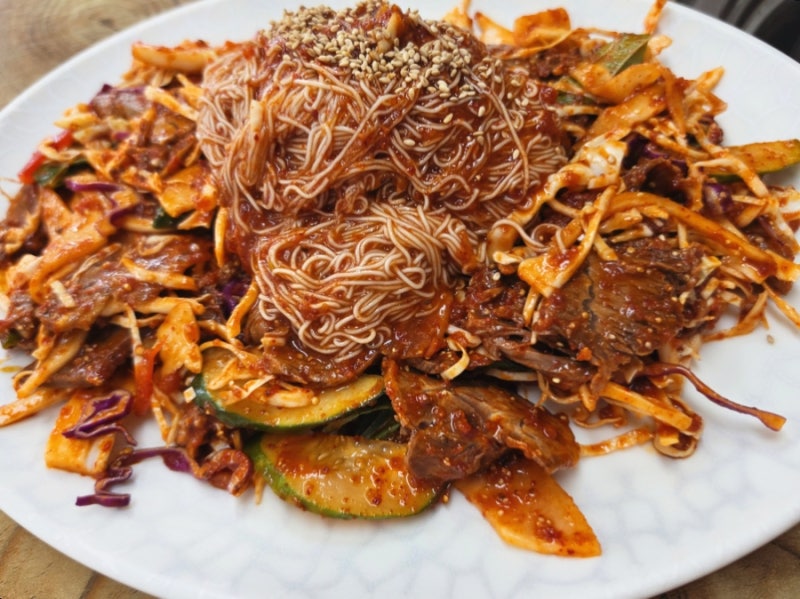 목포 현지인 추천 맛집 소래기냉면 | 수육무침에 소면사리 꼭 드세요