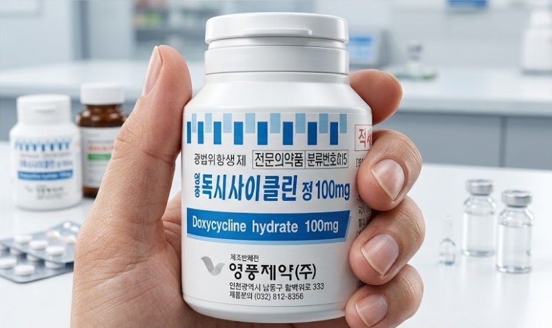 독시사이클린정 처방받으셨나요? 지긋지긋한 화농성 여드름과 염증을 잠재우는 확실한 방법