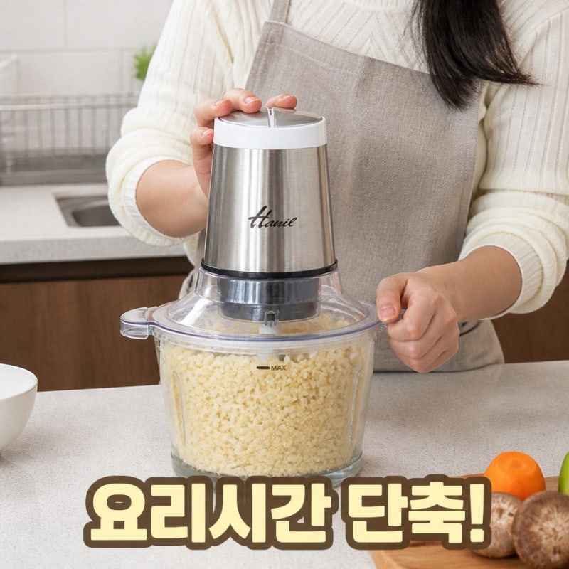 한일 분쇄기 마늘 다지기 전동 멀티 박피기 가정용 믹서기 추천 정보