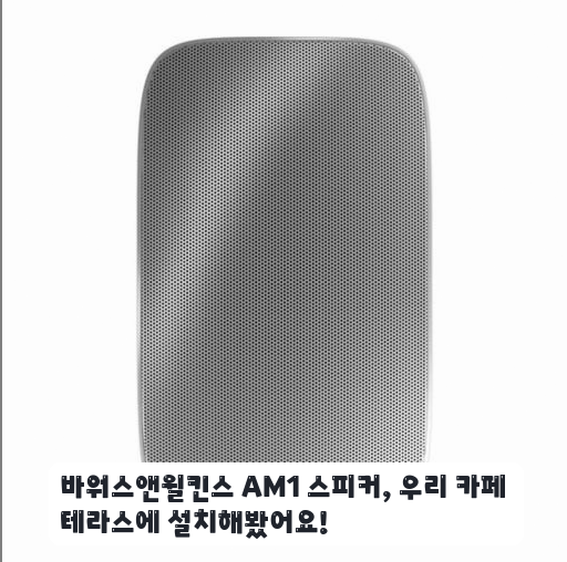 바워스앤윌킨스 AM1 벽부형 스피커, 거실 설치 한 달 사용기