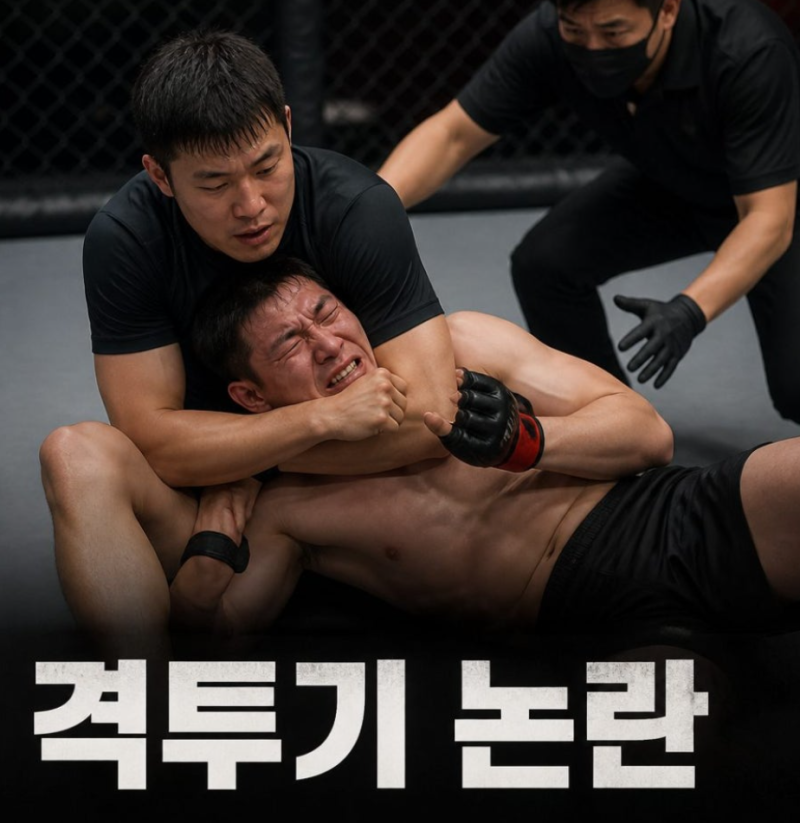 정찬성 측 일반인 기절 사건 김중우 전격 퇴출 피해자에게 사과한 이유