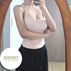 [소네트] 소네트 웨딩누브라 데일리 끈나시부터 찰떡인 웨딩촬영누브라추천