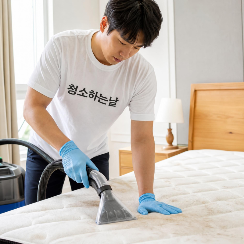 군산매트리스청소 오줌냄새 침대 얼룩 제거 확실하게 하는법 3가지