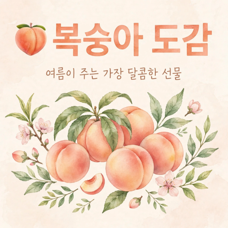 [2026년판] 신비부터 대극천, 납작까지! 딱복? 물복?실패 없는 복숭아 고르는 법 - 품종별 당도....