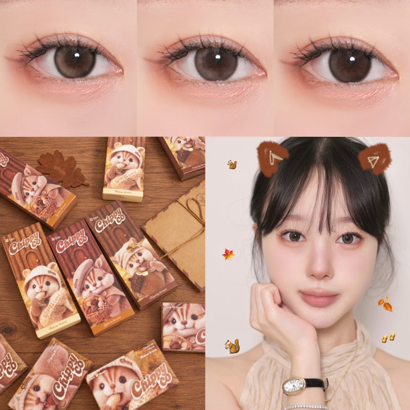 츄렌즈 신제품 치피코, 아일릿 원희 Pick 가을 바르운 렌즈 3종 후기