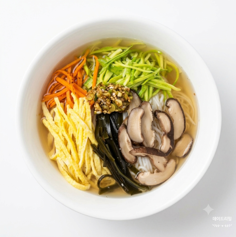 면 요리 잔치국수 레시피 담백하고 깊은 육수 만드는 법