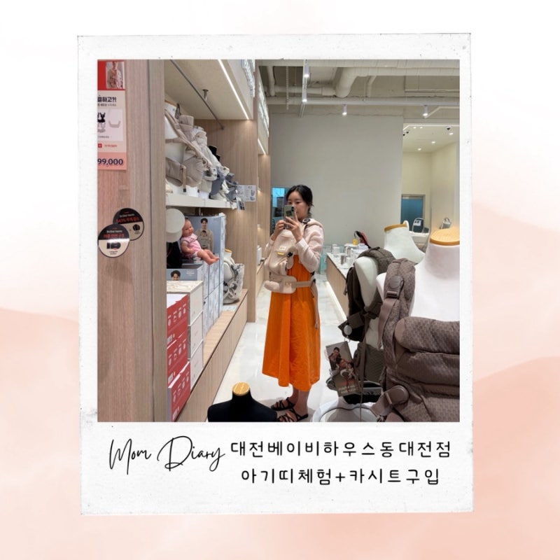 임산부일기 : ) 대전베이비하우스 동대전점 아기띠체험 + SEEC 카시트구입후기 인터넷 + 베페....