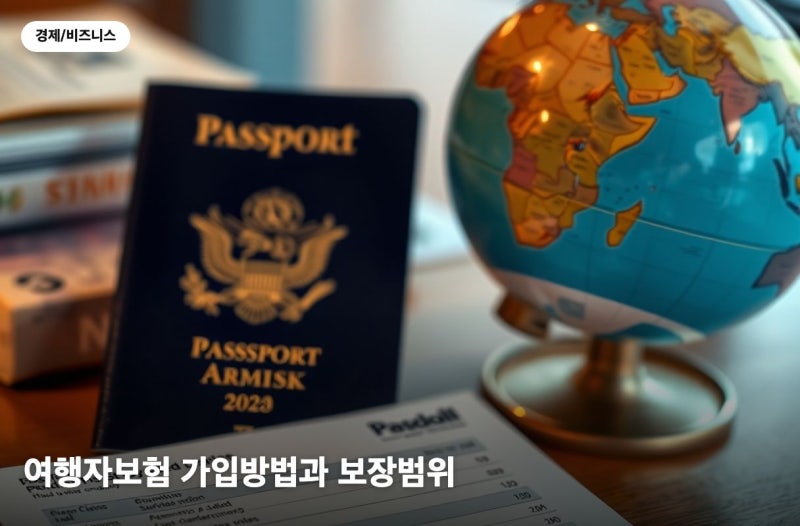 여행자보험 추천과 해외여행자보험 비용, 가입 전 확인할 점