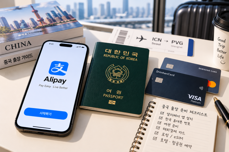 2026 알리페이 외국인 등록방법｜여권 인증·실명인증·한국 휴대폰 번호 설정