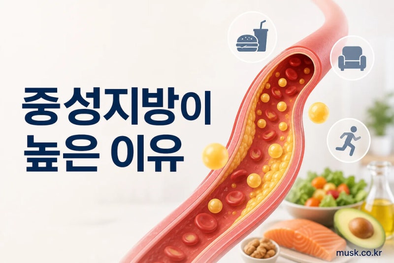 중성지방 수치가 높은 이유와 확인해야 할 원인