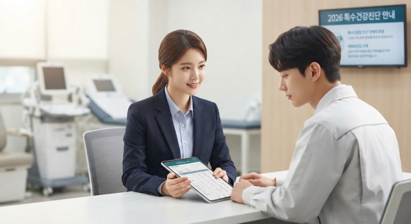 [산업보건 실무] 2026 사업장 특수건강진단 대상 유해인자 기준과 배치전 건강검진 실무 매뉴....
