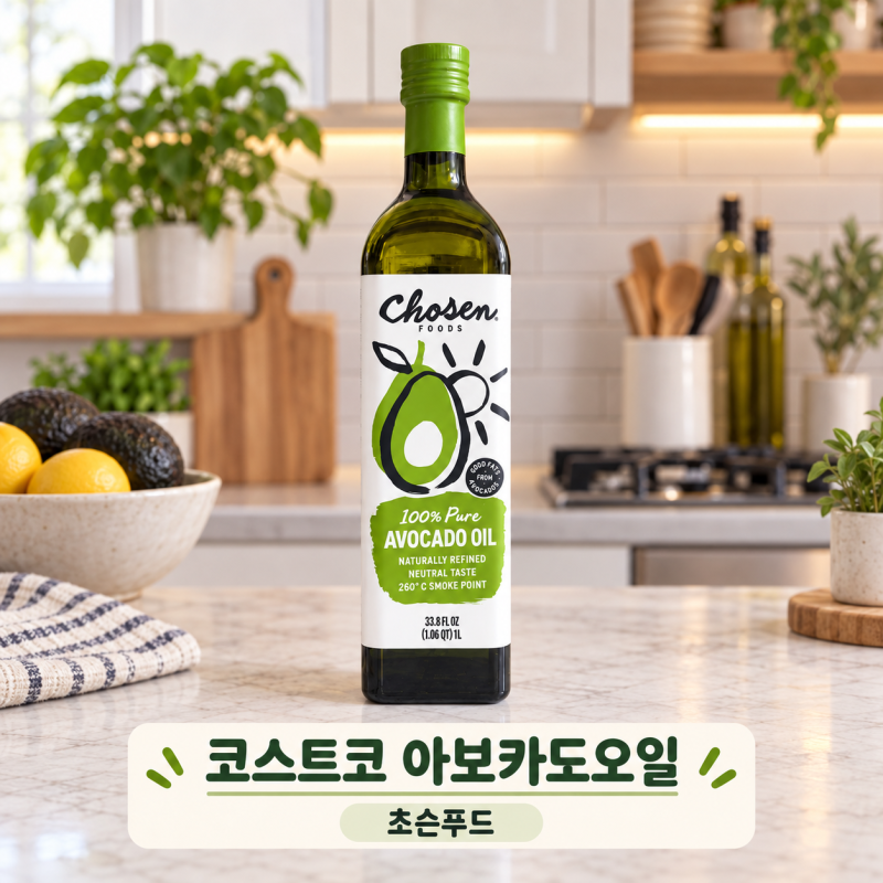 코스트코 초슨푸드 아보카도오일 가격 24,790원, 1L 대용량 살 만할까?