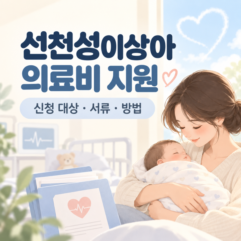 선천성이상아 의료비 지원 신청 후기｜아기 심장수술(TGA/대혈관전위) 지원 대상·서류·신청....