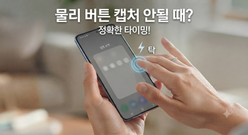 갤럭시 화면 캡처 안될 때 원인과 완벽 해결 방법 총정리