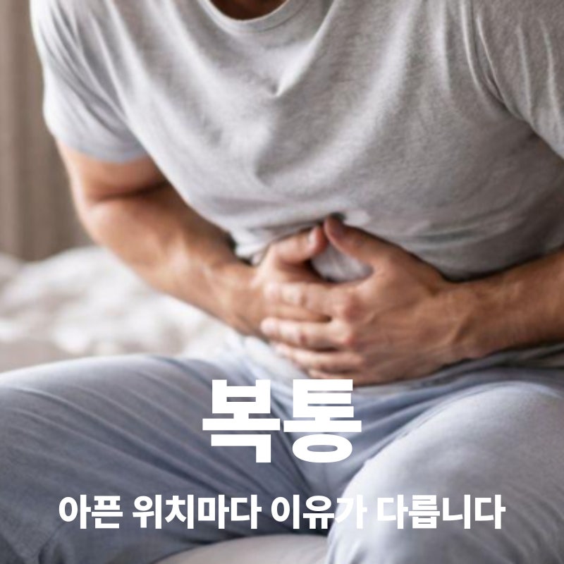 배 아픈 위치별 원인, 오른쪽 왼쪽 아랫배 통증 이유