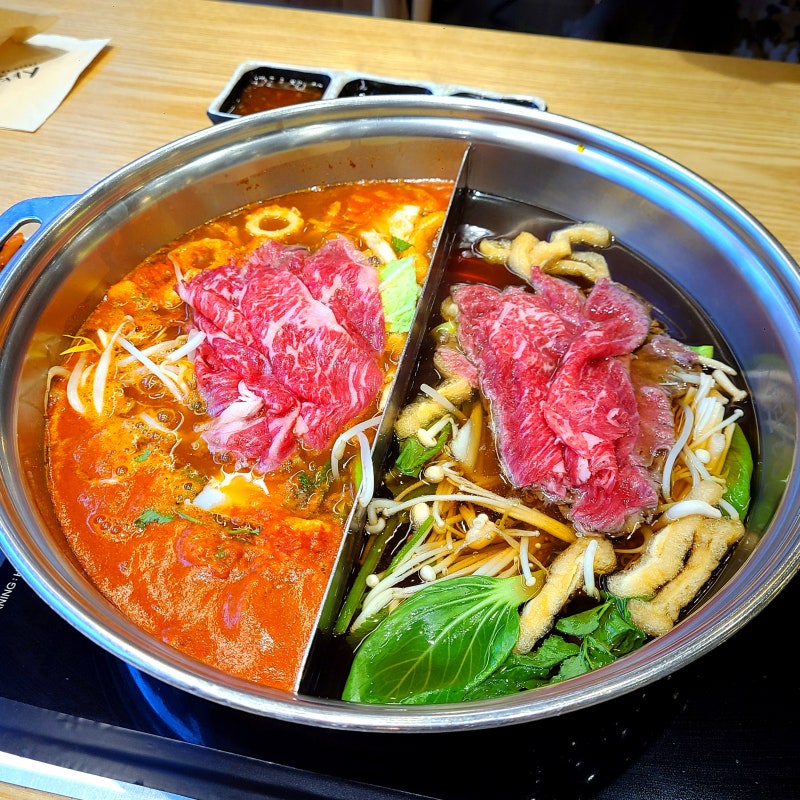 대전 둔산동 맛집 샤브20 샤브샤브 무한리필 뷔페 소고기 샐러드바 LA갈비 생맥주 무제한