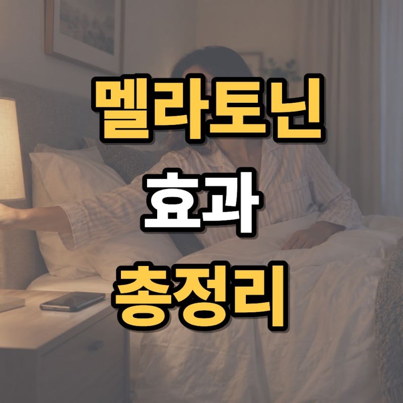 멜라토닌 효과 총정리 : 식물성 멜라토닌? 영양제 효과와 부작용