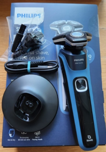 남자 전기면도기 찾는다면 필립스 면도기 SkinIQ 5000