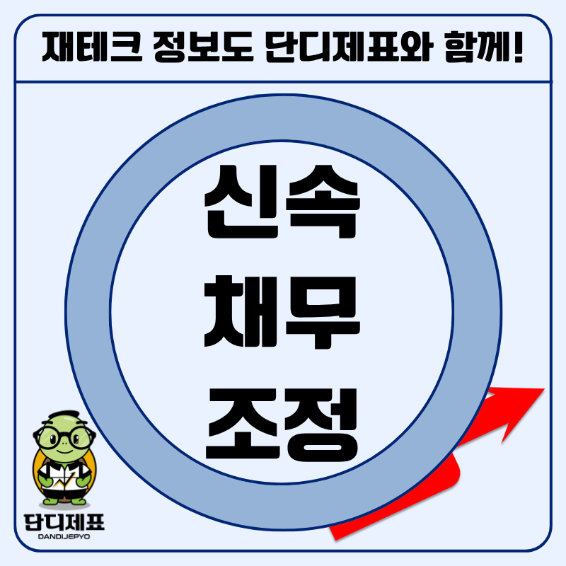 "연체 시작도 안 했는데 받을 수 있다고?" 신속채무조정 자격 조건과 신청 방법 총정리
