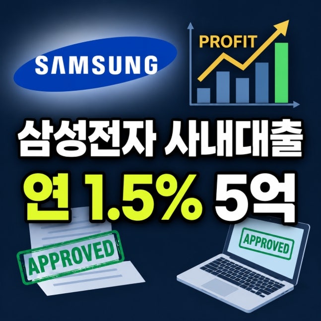 삼성전자 5억 대출 조건, 이자, DSR, 상환 총정리
