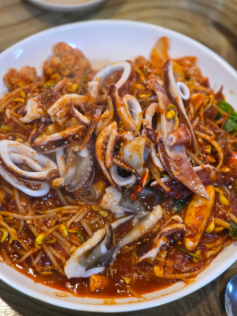 군포 금정역 맛집 원조아구해물찜, 복칼국수부터 해물찜까지