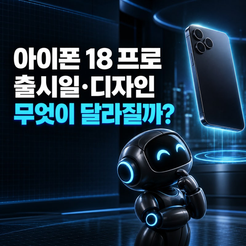 아이폰 18 프로 출시일 언제? 디자인·색상·카메라 달라지는 점