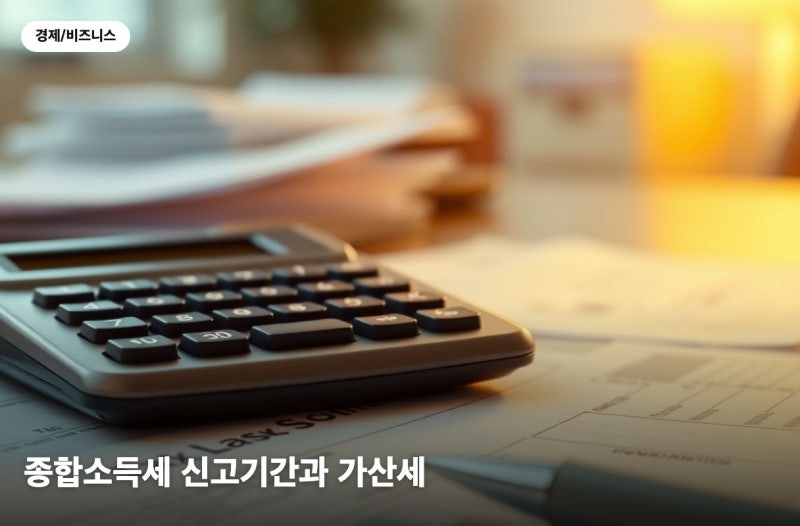 종합소득세 신고기간 5월31일까지, 무신고가산세 20% 기준