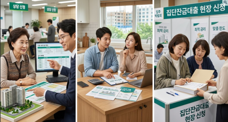 신축 아파트 입주 잔금 어떻게 해결할까? 집단잔금대출의 모든 것