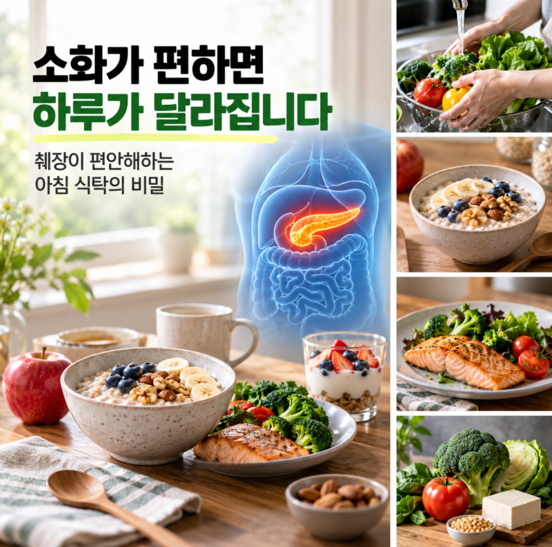 50대부터 췌장 건강 챙긴다면, 아침 식탁에 자주 올려볼 "이 음식들"